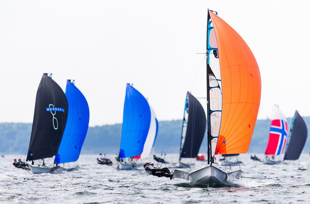 2017 49er, 49er FX and Nacra17 European Championships © Pedro Martinez / Sailing Energy http://www.sailingenergy.com/