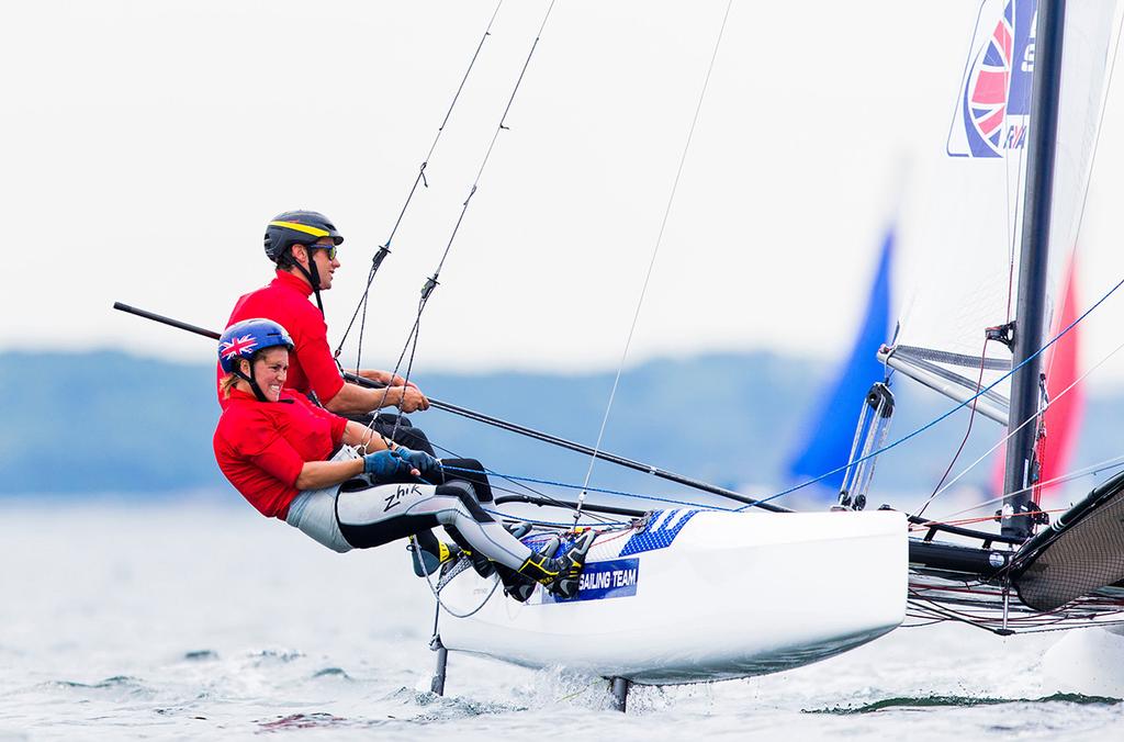 2017 49er, 49er FX and Nacra17 European Championships - Day 3 © Pedro Martinez / Sailing Energy http://www.sailingenergy.com/
