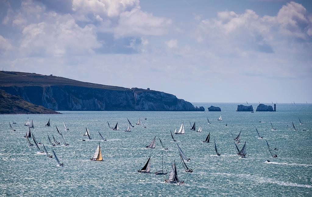 Race Start - Rolex Fastnet Race 2017 ©  Rolex / Carlo Borlenghi http://www.carloborlenghi.net