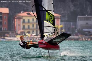 Day 1 – International WASZP Games photo copyright  Martina Orsini taken at  and featuring the  class