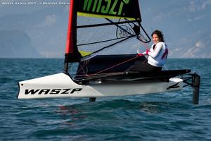 Day 1 – International WASZP Games photo copyright  Martina Orsini taken at  and featuring the  class