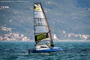 Day 1 – International WASZP Games photo copyright  Martina Orsini taken at  and featuring the  class