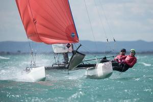 La Grande-Motte - Nacra 17 World Championship photo copyright  Didier Hillaire taken at  and featuring the  class