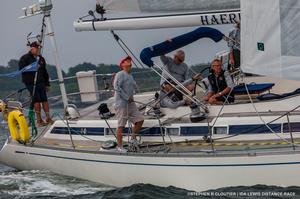 Wisker Hendrikus's Haerlem (first in PHRF Cruising Spinnaker) – Ida Lewis Distance Race photo copyright  Stephen Cloutier taken at  and featuring the  class