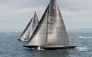 J-Class Worlds - Newport RI - Day 1, August 22, 2017 photo copyright Onne van der Wal taken at  and featuring the  class