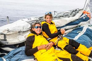 Volvo Ocean Race – Liz Wardley joins Turn the Tide on Plastic photo copyright  Jen Edney / Volvo Ocean Race taken at  and featuring the  class