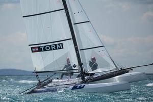 La Grande-Motte - Nacra 17 World Championship photo copyright  Didier Hillaire taken at  and featuring the  class