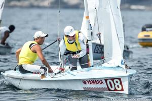 Day 6 – Third-2 – 470 Class Japan National Championships photo copyright Junichi Hirai/ Bulkhead magazine http://www.bulkhead.jp/ taken at  and featuring the  class