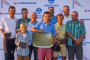 First Place A Scow Inland Champions - The Eagle, helmed by Vincent Porter - The Inland Championship photo copyright  2017 Larry Kmiecik taken at  and featuring the  class