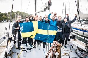 Victorious on Leg 2 - Cape Crow Yacht Club (Team Sweden) – Nord Stream Race photo copyright  Lars Wehrmann / Nord Stream Race taken at  and featuring the  class