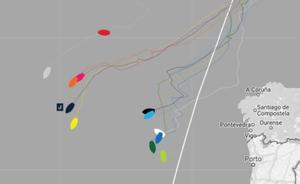 Current positions – Day 6, Race 1 – Clipper Round the World Yacht Race photo copyright Clipper Ventures taken at  and featuring the  class