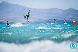 Day 2  – Theo Demanez up against his team mate – GKA Kite-Surf World Tour photo copyright  Ydwer van der Heide taken at  and featuring the  class