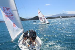 Day 1 – Aircalin Match Racing Cup photo copyright Laurence BOUCHET taken at  and featuring the  class