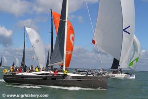 Day 6 – Lendy Cowes Week photo copyright  Ingrid Abery taken at  and featuring the  class