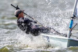 Day 3 – Eliot Merceron (SUI) – Laser Radial World Championships photo copyright  Thom Touw Photography taken at  and featuring the  class