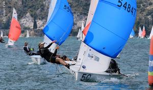 Gemma McDowell and Emma Gallagher (IRL) – 420/470 Junior European Championships photo copyright  Elena Giolai/Fraglia Vela Riva taken at  and featuring the  class