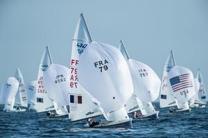 Hippolyte Machetti and Sidoine Dantès (FRA-79) win race two – 470 Junior World Championships photo copyright Junichi Hirai/ Bulkhead magazine http://www.bulkhead.jp/ taken at  and featuring the  class