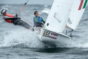 Day 4 – Benedetta Di Salle and Alessandra Dubbini (ITA-74) – 470 Junior World Championships photo copyright Junichi Hirai/ Bulkhead magazine http://www.bulkhead.jp/ taken at  and featuring the  class