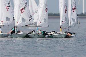Postponed - Day 5 - 2017 Laser Radial World Championships photo copyright Thom Touw Photography taken at  and featuring the  class