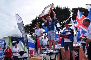 RS Aero 5 podium – Rooster RS Aero World Championships photo copyright Gerard Vos taken at  and featuring the  class