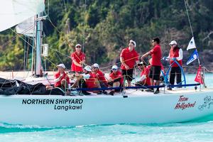 Team Hollywood Ray Roberts on the helm – Audi Hamilton Island Race Week photo copyright  Andrea Francolini Photography http://www.afrancolini.com/ taken at  and featuring the  class