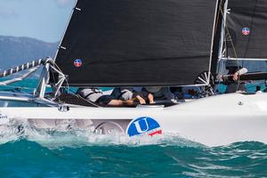 Ullman Sails in race mode  - 2017 Airlie Beach Race Week photo copyright  Andrea Francolini Photography http://www.afrancolini.com/ taken at  and featuring the  class