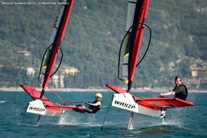Day 1 – WASZP International Games photo copyright  Martina Orsini taken at  and featuring the  class