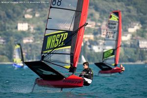Day 1 – WASZP International Games photo copyright  Martina Orsini taken at  and featuring the  class