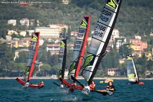 Day 1 – WASZP International Games photo copyright  Martina Orsini taken at  and featuring the  class