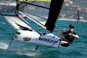Day 1 – WASZP International Games photo copyright  Martina Orsini taken at  and featuring the  class