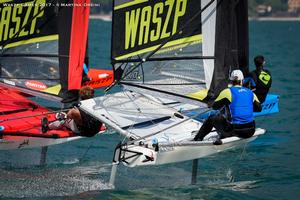 Day 2 – International WASZP Games photo copyright  Martina Orsini taken at  and featuring the  class