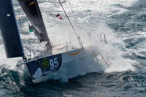 The Swedish Class 40 entrant Talanta on the approach to the Isles of Scilly – Rolex Fastnet Race photo copyright Quinag taken at  and featuring the  class