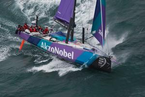 Team AkzoNobel – Volvo Ocean Race photo copyright  Ainhoa Sanchez/Volvo Ocean Race taken at  and featuring the  class