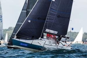 Belinda racing as part of the Quarter Ton fleet on Day 3 of Lendy Cowes Week photo copyright  Paul Wyeth / CWL taken at  and featuring the  class