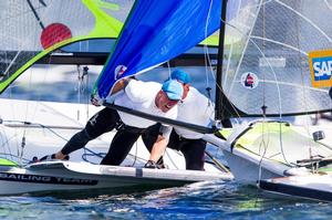 Day 4 – 49er and Nacra 17 European Championship photo copyright  Pedro Martinez / Sailing Energy taken at  and featuring the  class