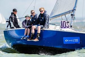 Xantz finished 7th on Day 3 of racing at Lendy Cowes Week photo copyright  Paul Wyeth / CWL taken at  and featuring the  class