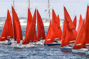 Day 8 – The Squib fleet – Lendy Cowes Week photo copyright  Tom Gruitt http://www.tom-gruitt.co.uk taken at  and featuring the  class