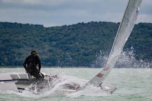 Opel Finn Gold Cup photo copyright  Cserta Gabor / Spartacus Sailing Club taken at  and featuring the  class