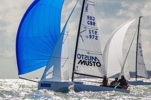 Day 8 – J/70 overall winner, Yeti – Lendy Cowes Week photo copyright  Paul Wyeth taken at  and featuring the  class