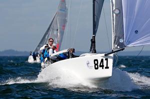 Day 2 – Superb conditions to see the funniest part of the best one-design sportboat – Melges 24 World Championship photo copyright  Pierrick Contin http://www.pierrickcontin.fr/ taken at  and featuring the  class