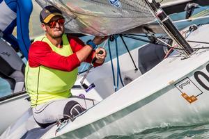 Day 3 – Facundo Olezza – U23 Finn World Championship photo copyright  Robert Deaves taken at  and featuring the  class