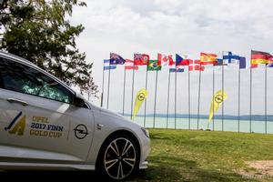 Opel Finn Gold Cup in Balaton photo copyright  Robert Deaves taken at  and featuring the  class