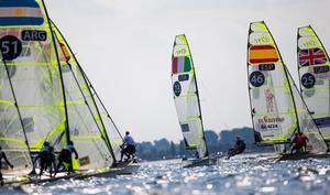 Day 4 – 49er and Nacra 17 European Championship photo copyright  Tomas Moya / Sailing Energy taken at  and featuring the  class