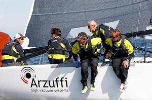 Third in race six were the current leaders of the provisional ranking aboard on Maidollis ITA854  - 2017 Melges 24 World Championship photo copyright  Pierrick Contin http://www.pierrickcontin.fr/ taken at  and featuring the  class
