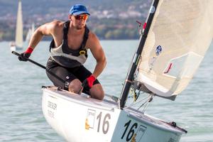Day 3 – Sebastian Kalafarsk – U23 Finn World Championship photo copyright  Robert Deaves taken at  and featuring the  class
