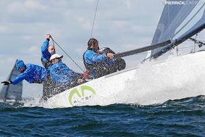 Andrea Racchelli's Altea ITA722 tooks another bullet to the series (6-1-6 today)  - Melges 24 World Championship 2017 photo copyright  Pierrick Contin http://www.pierrickcontin.fr/ taken at  and featuring the  class