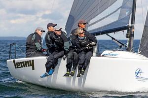 Third place in Corinthian ranking is occupied by Estonian entry Lenny EST790 of Tõnu Tõniste - 2017 Melges 24 World Championship photo copyright  Pierrick Contin http://www.pierrickcontin.fr/ taken at  and featuring the  class