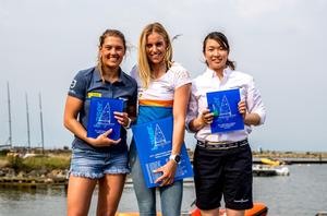 Day 6 – Women's podium – Laser Radial World Championships photo copyright  Thom Touw Photography taken at  and featuring the  class