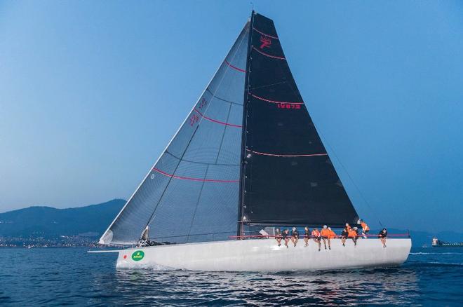 Dieter Schön's Maxi 72 Momo was line honours winner in the Giraglia Rolex Cup ©  Rolex/ Kurt Arrigo http://www.regattanews.com