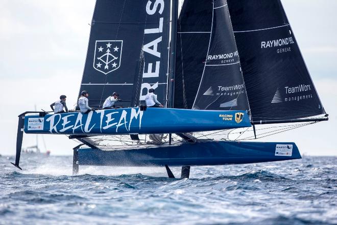 Realteam hopes to dispatch Argo to claim the 2017 GC32 Racing Tour Championship ©  Sander van der Borch